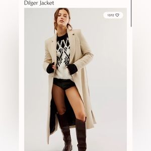 Free People “Dilger” Jacket